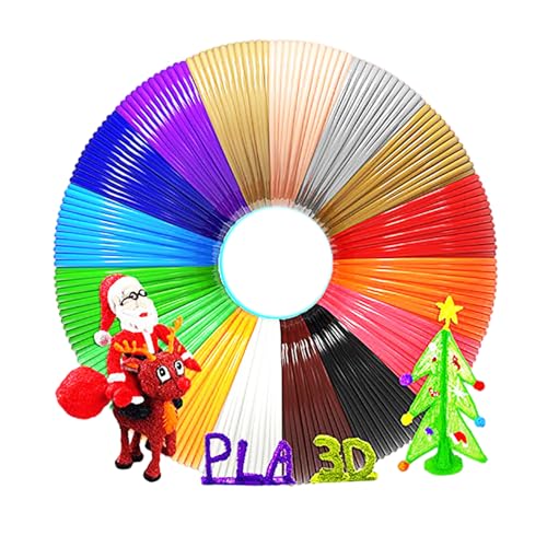 Stift Filament Nachfüllungen 20 Farben Filament PCL 1 75 Mm Ungiftiger Glattes Druck Nachfüllzubehör Extrusionstemperatur von KAHDGSS