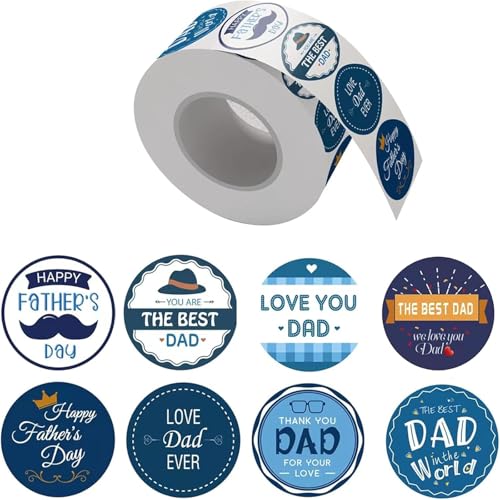 Vatertag Aufkleber Happy 'Decal Decorative Hüllkurve Versiegelung Kleber Happy' 'Liebe Dich Vater Geschenk von KAHDGSS