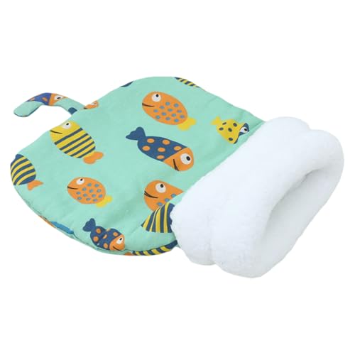 KAHDGSS Winter Warme Katzen Bettwäsche Weich Waschbar Haustier Schlafbeutel Für Innen Freien Freien Tragbare Design Cartoon Muster Rest BEGENHEIT INNEN Outdoor PET SEEP SAFT von KAHDGSS