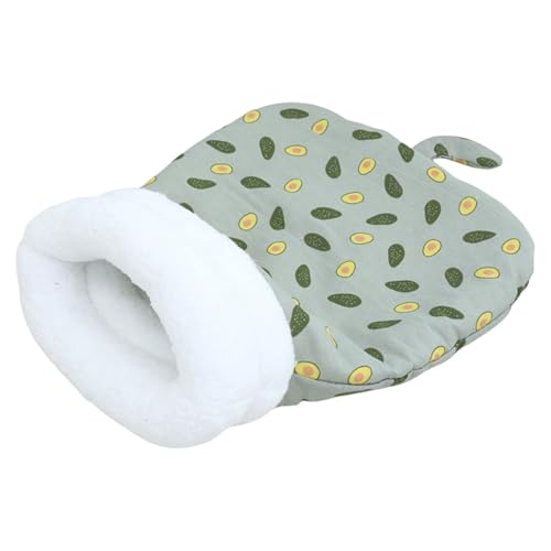 KAHDGSS Winter Warme Katzen Bettwäsche Weich Waschbar Haustier Schlafbeutel Für Innen Freien Freien Tragbare Design Cartoon Muster Rest BEGENHEIT INNEN Outdoor PET SEEP SAFT von KAHDGSS