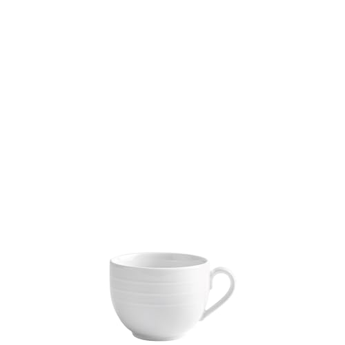 KAHLA 054704A10470C Aronda Pure Line Kaffee-Obertasse 0,21 l | Kaffeetasse mit schlichten Linien aus Porzellan von KAHLA