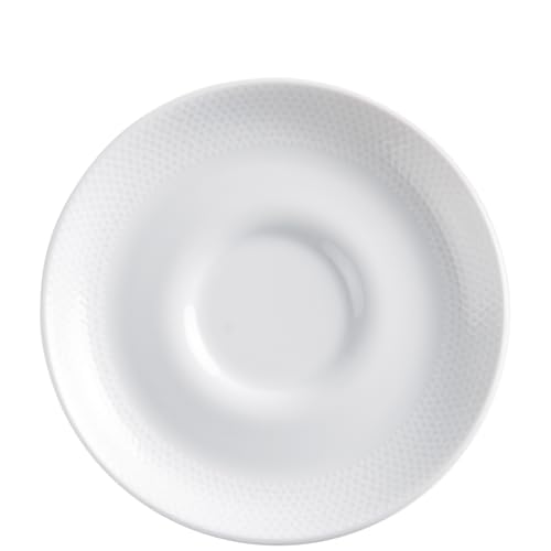 KAHLA Honeycomb Untertasse 15 cm | Unterteller mit Relief-Muster aus Porzellan KAHLA Honeycomb Untertasse 15 cm | Unterteller mit Relief-Muster aus Porzellan von KAHLA