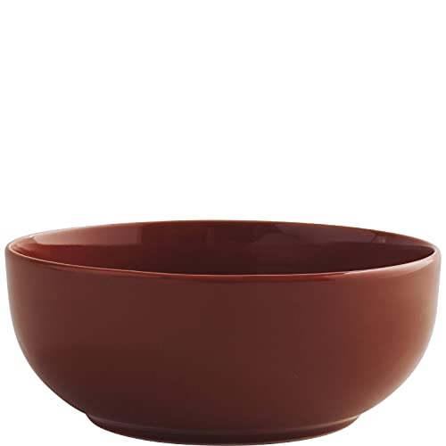 KAHLA 1T2901A93020W Homestyle Schüssel 16 cm siena red mediterranes Geschirr aus Porzellan mit Steingut- und Keramiklook Suppenschale und Salatschüssel Buddha-Bowl Pokebowl Porridge Schüssel rund rot von KAHLA