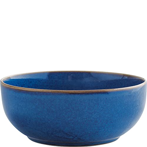 KAHLA 1T2901A93021W Homestyle Schüssel 16 cm atlantic blue orientalisches Geschirr aus Porzellan mit Steingut- und Keramiklook Suppenschale und Salatschüssel Buddha-Bowl Pokebowl rund blau von KAHLA