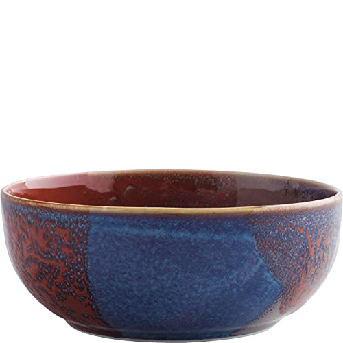 KAHLA 1T2901A93023W Homestyle Schüssel 16 cm colours of nature mediterranes Geschirr aus Porzellan mit Steingut- und Keramiklook Suppenschale und Salatschüssel Buddha-Bowl rund mehrfarbig bunt von KAHLA