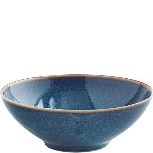 KAHLA 1T2919A93021W Homestyle Schale 11 cm, 0,15 l atlantic blue orientalisches Geschirr aus Porzellan mit Steingut- und Keramiklook Dipschale Teeschälchen Teeschale Kompottschale rund blau von KAHLA