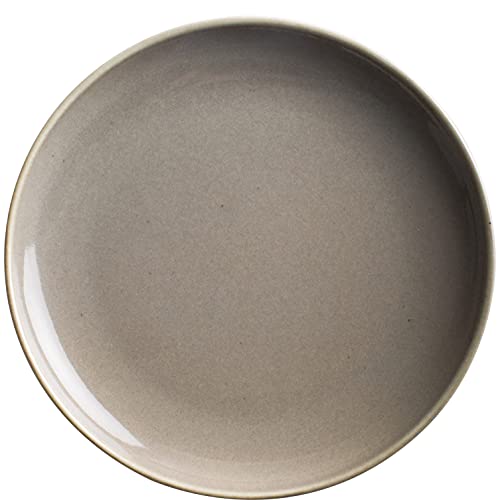 KAHLA 1T3436A93022W Homestyle Frühstücksteller 21 cm desert sand rustikales Geschirr aus Porzellan mit Steingut- und Keramiklook dicker Teller Kuchenteller Desserteller Brotteller rund grau von KAHLA