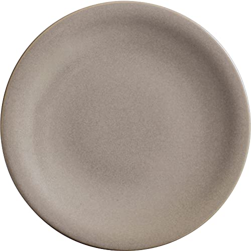 KAHLA 1T3437A93022W Homestyle Speiseteller 26,5 cm desert sand rustikales Geschirr aus Porzellan mit Steingut- und Keramiklook flacher Teller großer Essteller Speiseteller XL rund grau von KAHLA