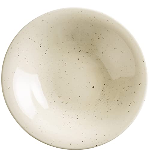 KAHLA Homestyle Pastateller grande 30 cm natural cotton cremefarbenes Geschirr aus Porzellan mit Steingut- und Keramiklook großer Salatteller großer Pastateller tiefer Teller XL rund von KAHLA