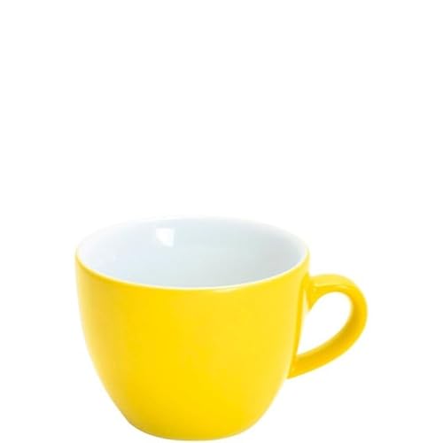 KAHLA 204715A69371C Pronto Colore Espresso-Obertasse 0,08 l sunny yellow|gelbe Espressotasse aus Porzellan von KAHLA