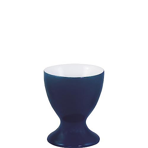 KAHLA 207401A70307X Pronto Colore Eierbecher mit Fuß royal blue|dunkelblauer Eierhalter aus Porzellan von KAHLA
