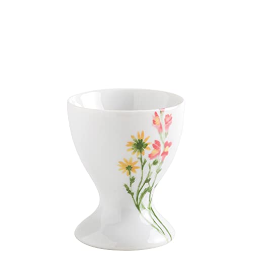 KAHLA 207401A76875X Five Senses Wildblume Eierbecher mit Fuß | floraler Eierbecher mit Fuß aus Porzellan von KAHLA