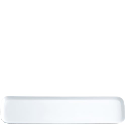 KAHLA 207762A90020C Pronto Tablett extralang 44 x 11 cm | weißer Servierteller aus Porzellan von KAHLA