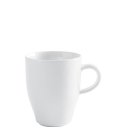 KAHLA 215330A90021C Café Sommelier Kaffeebecher 0,32 l | weiße Kaffeetasse aus Porzellan von KAHLA