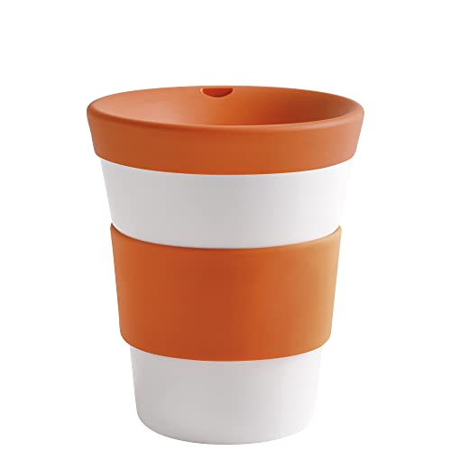 KAHLA 23H201A44002C cupit Becher 0,35 l sunset orange To Go Becher aus Porzellan von KAHLA