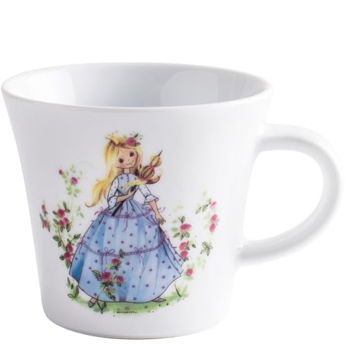 KAHLA 324723A50849C Kids Tasse 0,22 l Dornröschen | Teetasse mit Dornröschen Design aus Porzellan von KAHLA