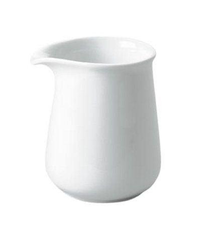 KAHLA 391015A90039C Five Senses Milchgießer 0,30 l |weißes Sahnekännchen aus Porzellan von KAHLA