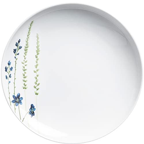 KAHLA 393457A50001C Five Senses Wildblume Essteller 27 cm | floraler Speiseteller aus Porzellan blau/rot von KAHLA