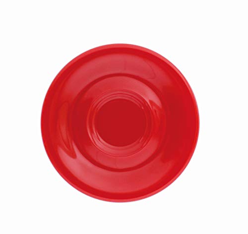 KAHLA 573516A69462C Pronto Colore Untertasse 16 cm cherry red|roter Unterteller aus Porzellan von KAHLA