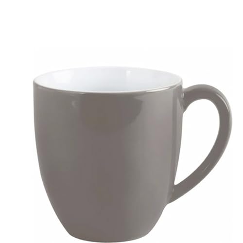 KAHLA 575334A72648C Pronto Colore Kaffeebecher 0,53 l XL warm gray|Braun große Kaffeetasse aus Porzellan von KAHLA