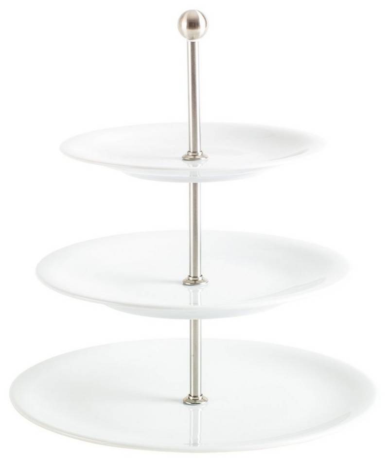 KAHLA Etagere Maxi 3-tlg. Update, Weiß, Porzellan von KAHLA