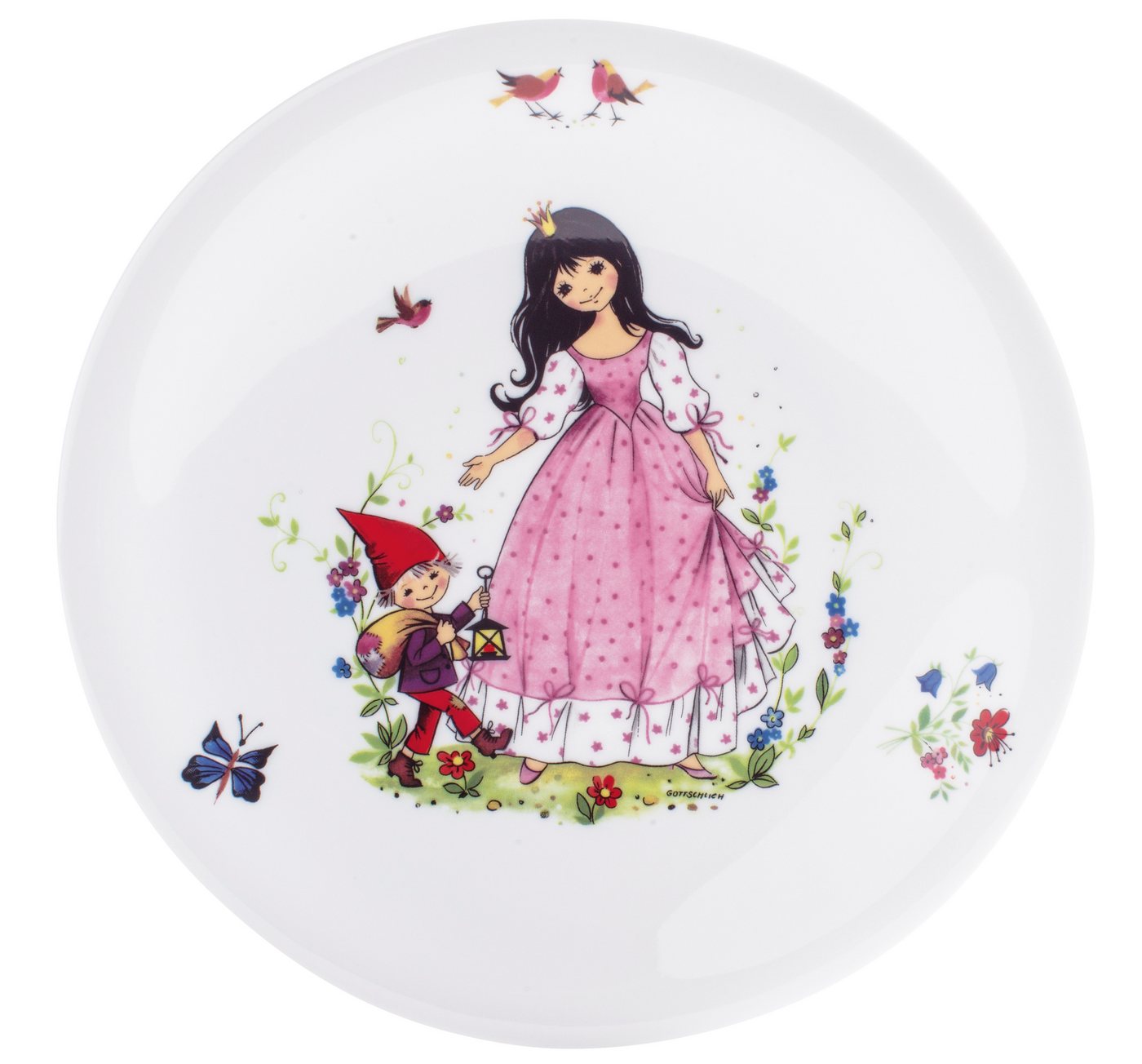KAHLA Frühstücksteller Kids, Kinderteller 21,5 cm, (1 St), spülmaschinenfest, mikrowellenfest, stapelbar, Made in Germany von KAHLA