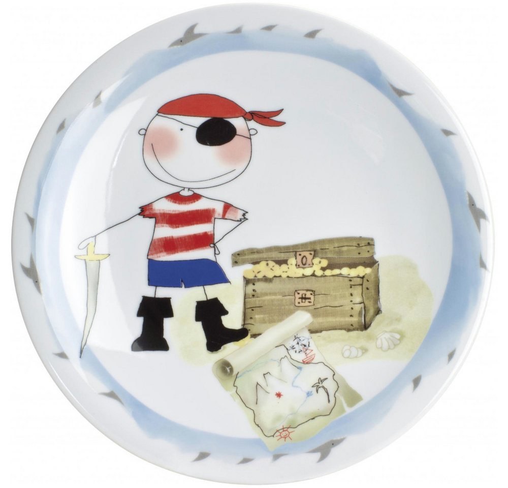 KAHLA Frühstücksteller Kids Kinderteller 21,5 cm, (1 St), spülmaschinenfest, mikrowellenfest, stapelbar, Made in Germany von KAHLA
