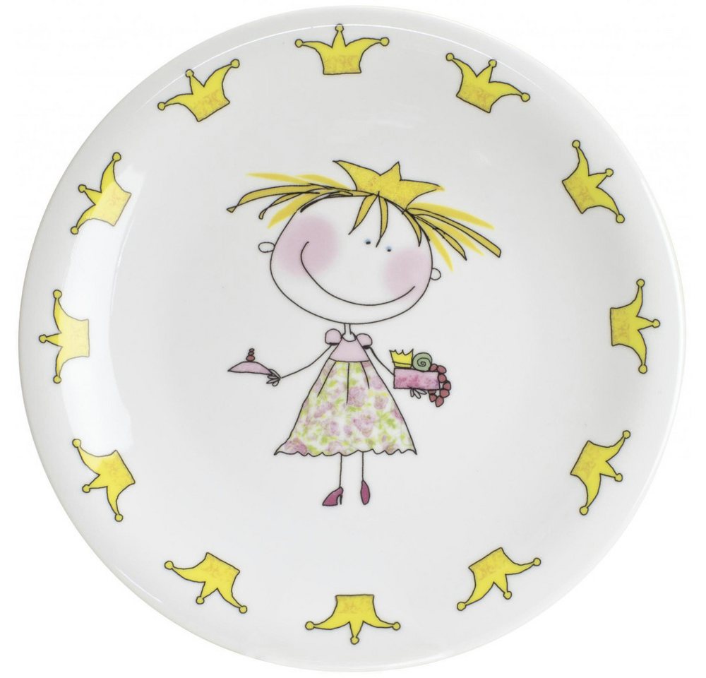 KAHLA Frühstücksteller Kids Kinderteller 21,5 cm, (1 St), spülmaschinenfest, mikrowellenfest, stapelbar, Made in Germany von KAHLA