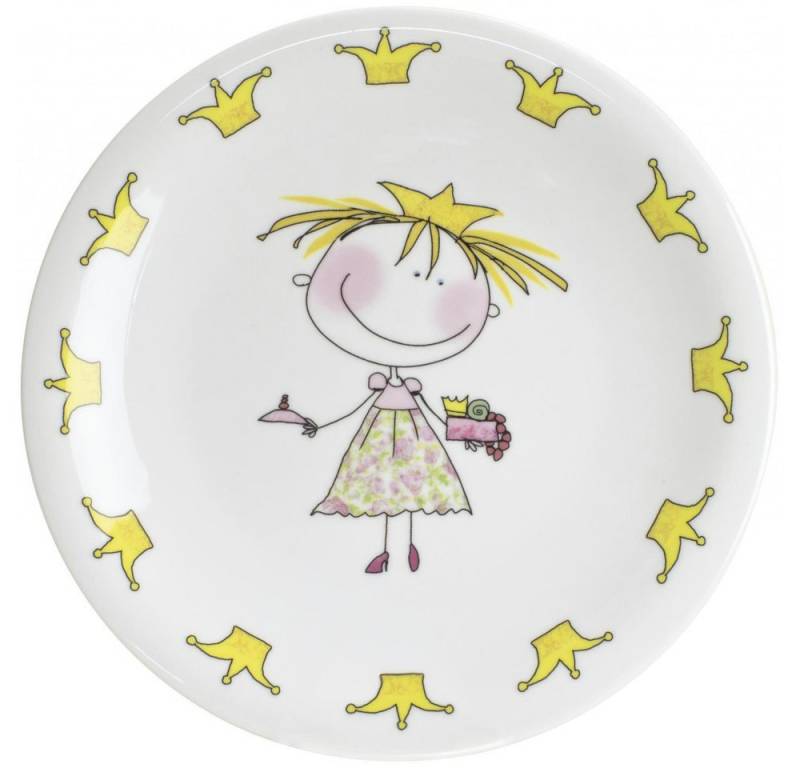 KAHLA Frühstücksteller Kids Kinderteller 21,5 cm, (1 St), spülmaschinenfest, mikrowellenfest, stapelbar, Made in Germany von KAHLA