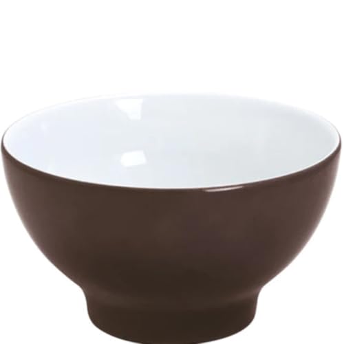 KAHLA 202921A72605C Pronto Colore Bowl 14 cm chocolate brown|braune Schüssel aus Porzellan von KAHLA