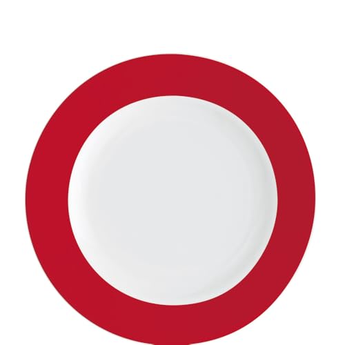 KAHLA Pronto Colore Frühstücksteller 20,5 cm cherry red|roter Beilagenteller aus Porzellan von KAHLA