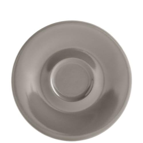 KAHLA Pronto Colore Untertasse 12 cm warm gray|taupe Unterteller aus Porzellan von KAHLA
