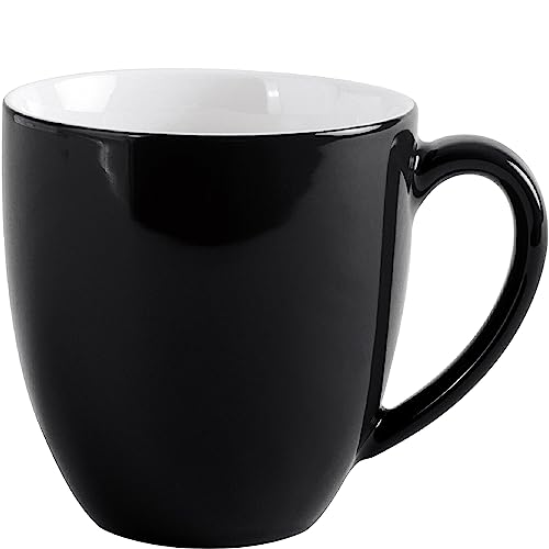 KAHLA 575334A69410C Pronto Colore Kaffeebecher 0,53 l XL pure black | schwarze große Kaffeetasse aus Porzellan von KAHLA
