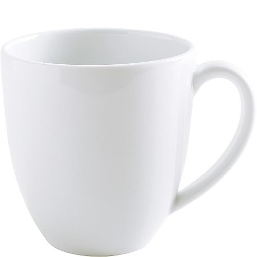 KAHLA 575334A90057C Pronto Kaffeebecher 0,53 l XL | Weiße große Kaffeetasse aus Porzellan von KAHLA