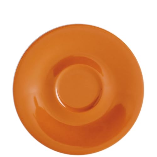 KAHLA 203501A72556C Pronto Colore Untertasse 12 cm sunset orange|oranger Unterteller aus Porzellan von KAHLA