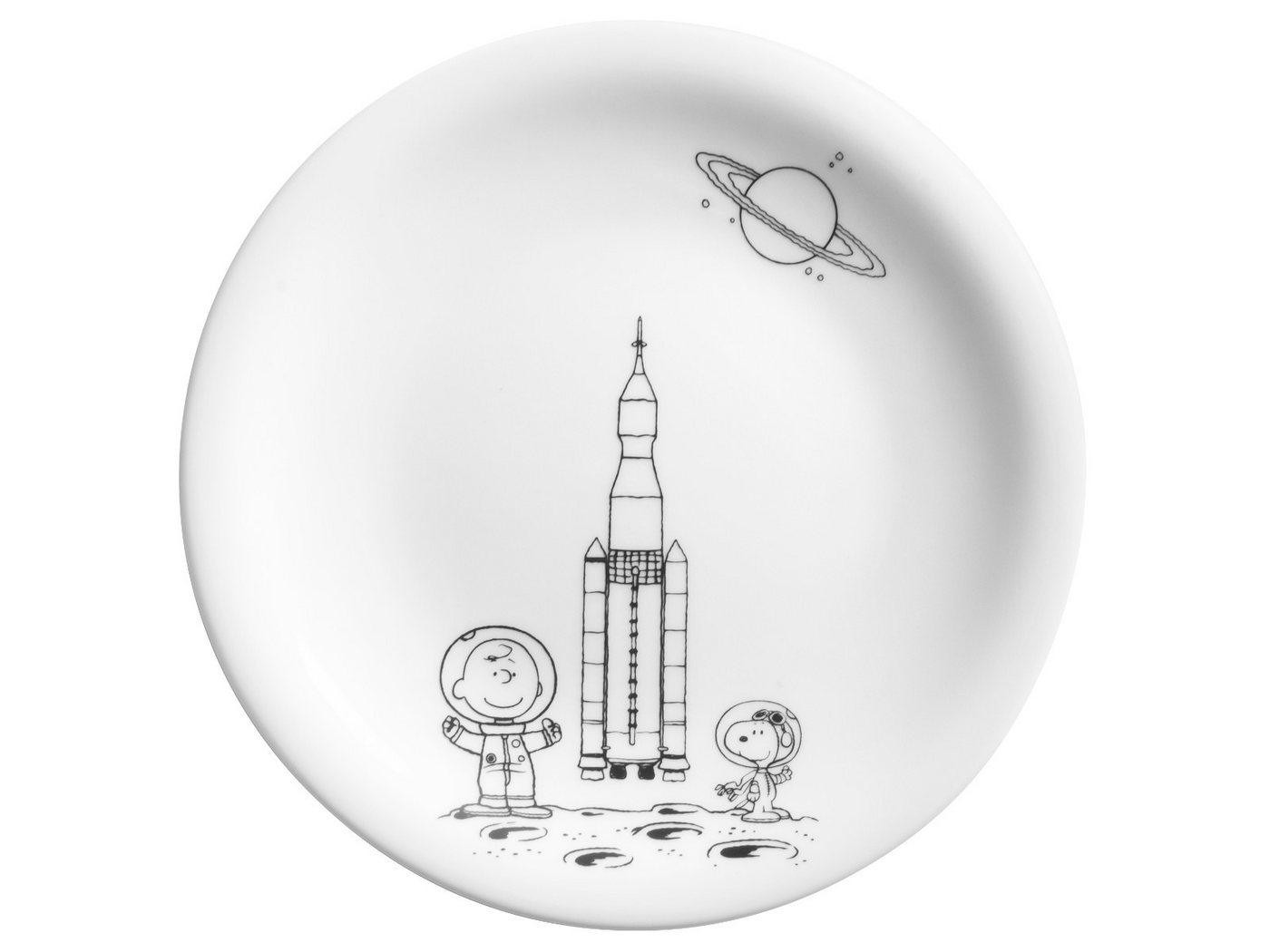 KAHLA Speiseteller Peanuts Space Teller flach 21,5 cm von KAHLA