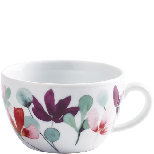 KAHLA 204708A50664C Pronto Heyday Cappuccinotasse 0,25 l | Kaffeetasse 250 ml mit Blumenmuster aus Porzellan von KAHLA