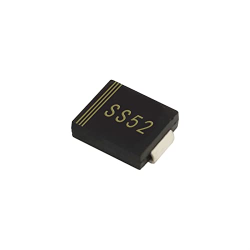 SS52/SR520/1N5823/SK52 SMD-Schottky-Diode 5A20V SMC electronic diode (Color : 10pc, Size : SMC 2019+) von KAHPNTHQ