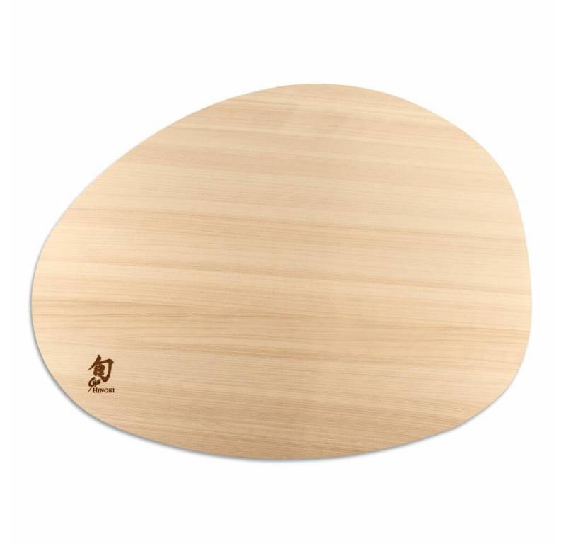 KAI Schneidebrett Shun Hinoki oval L, DM-0813, Hinoki-Holz von KAI