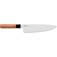 KAI Seki Magoroku Red Wood Kochmesser 20 cm - Carbon 1K6 Stahlklinge - Griff Pakkaholz von KAI