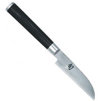 KAI Shun Classic Gemüsemesser 9 cm - Damaststahl - Griff Pakkaholz von KAI