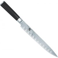 KAI Shun Classic Schinkenmesser 23 cm mit Kullen - Damaststahl - Griff Pakkaholz von KAI