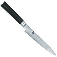 KAI Shun Classic Tomatenmesser 15 cm - Damaststahl - Griff Pakkaholz von KAI