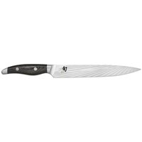 KAI Shun Nagare Schinkenmesser 23 cm - Damaststahl - Griff Pakkaholz von KAI