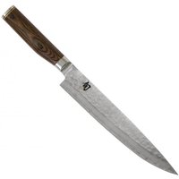 KAI Shun Premier Tim Mälzer Schinkenmesser 24 cm - Damaststahl - Griff Pakkaholz von KAI