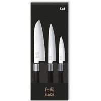 KAI Wasabi black 3-teiliges Messerset Japan von KAI