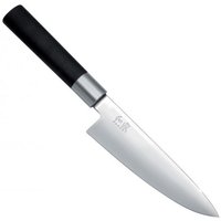 KAI Wasabi black Kochmesser 15 cm - Edelstahlklinge - Griff Kunststoff von KAI