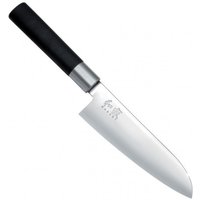 KAI Wasabi black Santoku 16,5 cm - Edelstahlklinge - Griff Kunststoff von KAI