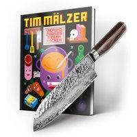 KAI limited Selection Shun Premier Set mit Santoku 18 cm + Tim Mälzer Kochbuch von KAI