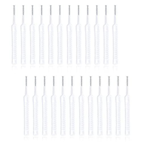Duschkopf-Reinigungsbürste,20 PCS Anti-Verstopfungs Reinigungsbürste Mini Bürste Duschkopf-Reiniger Kleine Flaschenbürste für Duschdüse Computer Haushalts Reinigungsbürsten Zubehör von KAIAIWLUO